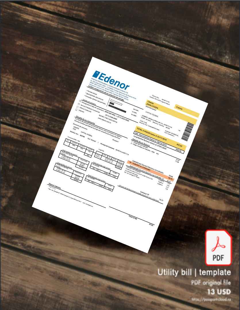 Utility bill | Albanian Power | Albania